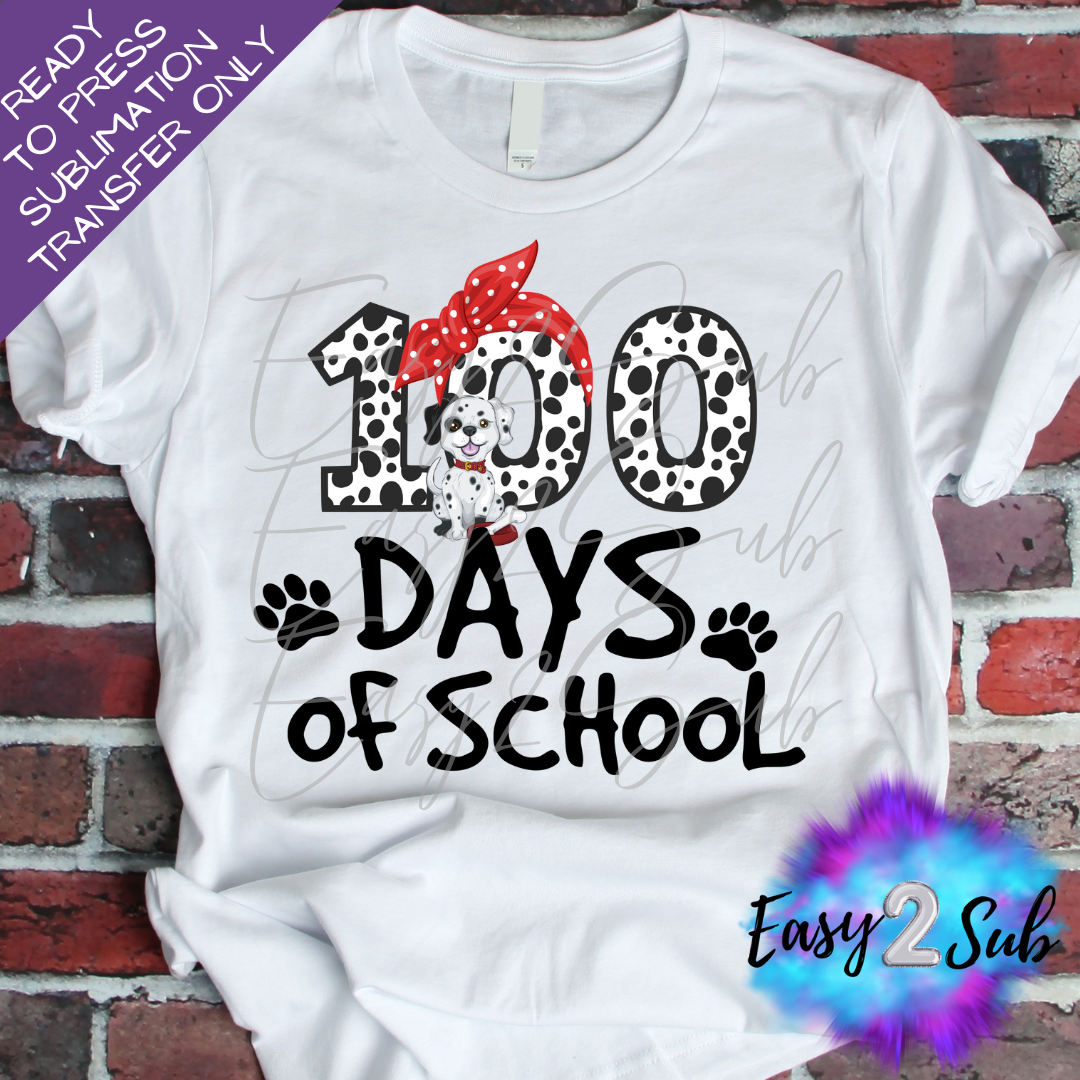 101 Days Of School Dalmatian Shirt