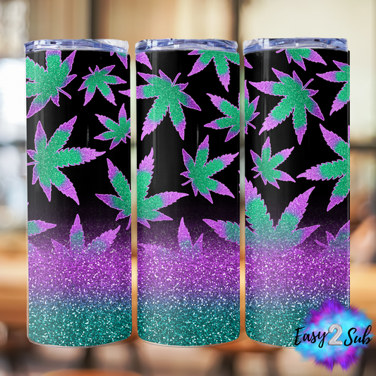 420 Weed Leaf Sublimation Tumbler Transfer Print, Ready To Press Sublimation Transfer, Image transfer, Tumbler Transfer Sheet