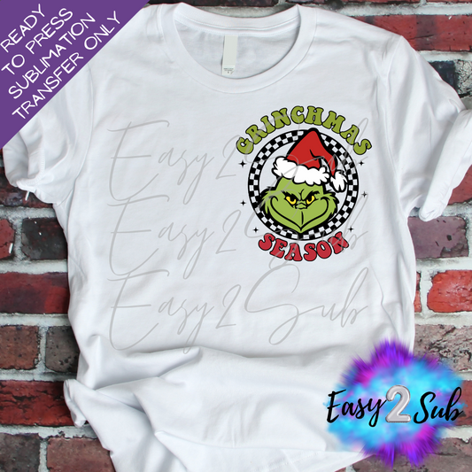 In My Grinch Era Pocket #2 Sublimation Transfer Print, Ready To Press Sublimation Transfer, Image transfer, T-Shirt Transfer Sheet