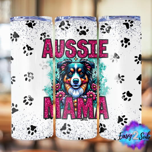 Aussie Mama Sublimation Tumbler Transfer Print, Ready To Press Sublimation Transfer, Image transfer, Tumbler Transfer Sheet