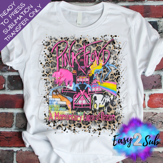 Pink Floyd A Momentary Lapse of Reason Sublimation Transfer Print, Ready To Press Sublimation Transfer, Image transfer, T-Shirt Transfer Sheet