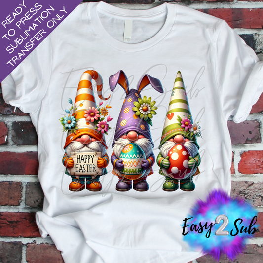 Happy Easter Sublimation Transfer Print, Ready To Press Sublimation Transfer, Image transfer, T-Shirt Transfer Sheet