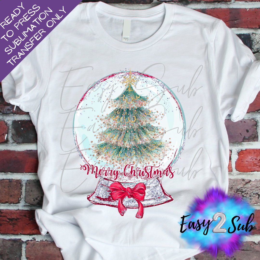 Merry Christmas Sublimation Transfer Print, Ready To Press Sublimation Transfer, Image transfer, T-Shirt Transfer Sheet