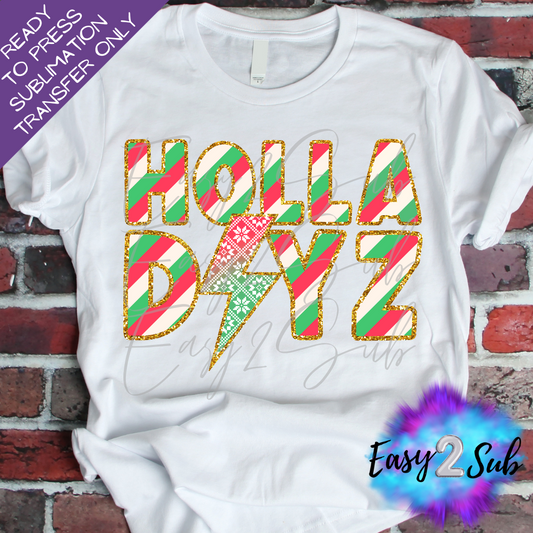 Hola Dayz Sublimation Transfer Print, Ready To Press Sublimation Transfer, Image transfer, T-Shirt Transfer Sheet