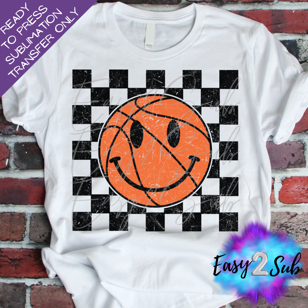 Basketball Retro Sublimation Transfer Print, Ready To Press Sublimation Transfer, Image transfer, T-Shirt Transfer Sheet