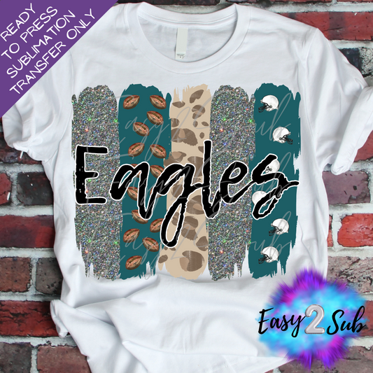 Eagles Sublimation Transfer Print, Ready To Press Sublimation Transfer, Image transfer, T-Shirt Transfer Sheet