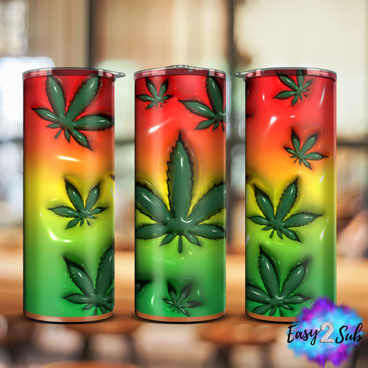 420 Weed Leaf Sublimation Tumbler Transfer Print, Ready To Press Sublimation Transfer, Image transfer, Tumbler Transfer Sheet