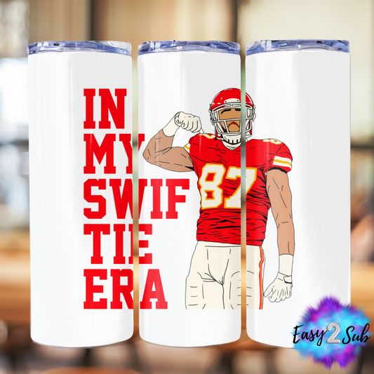 In my Swiftie Era Sublimation Tumbler Transfer Print, Ready To Press Sublimation Transfer, Image transfer, Tumbler Transfer Sheet