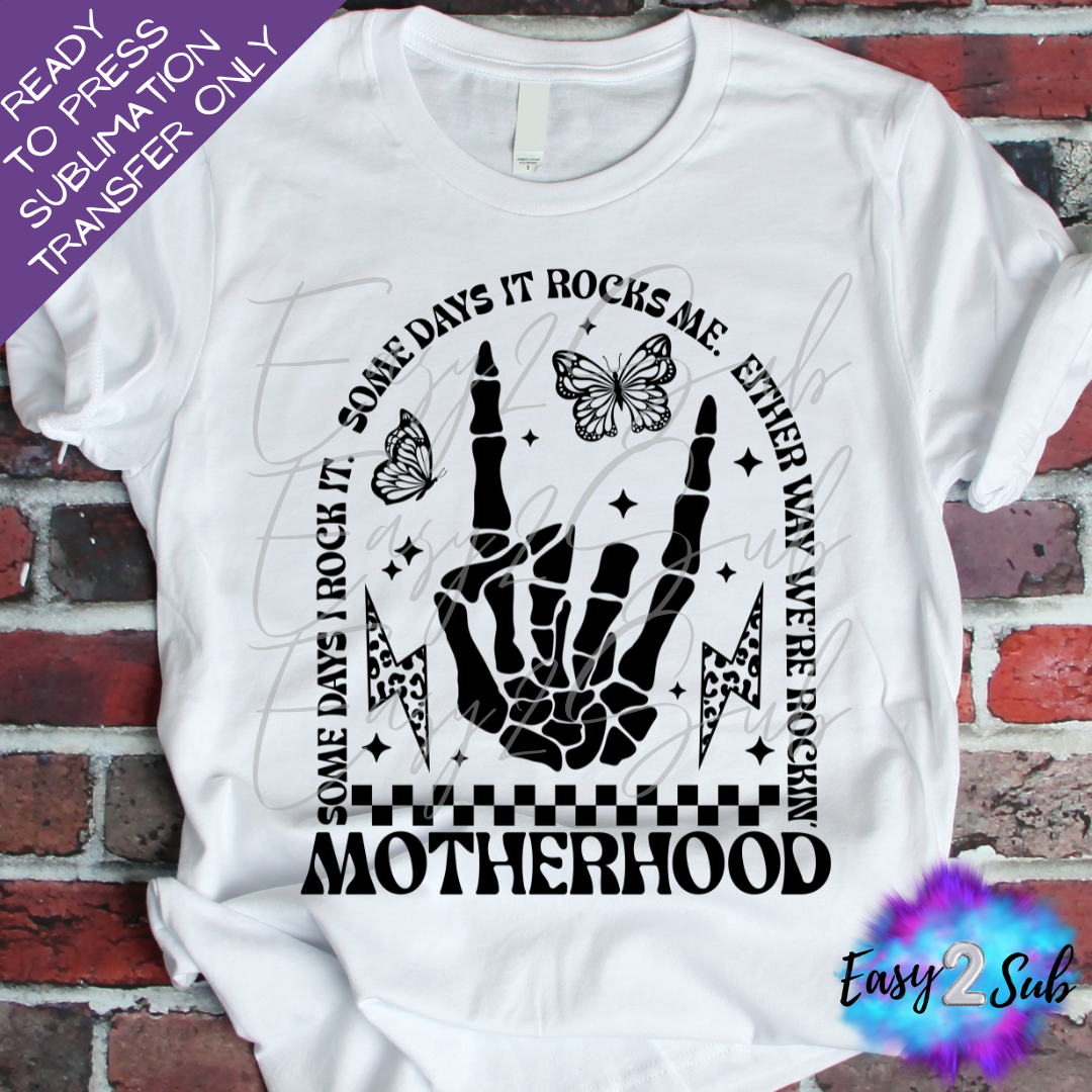 Motherhood Sublimation Transfer Print, Ready To Press Sublimation Transfer, Image transfer, T-Shirt Transfer Sheet