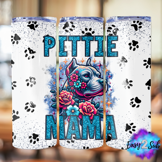 Pettie Mama Sublimation Tumbler Transfer Print, Ready To Press Sublimation Transfer, Image transfer, Tumbler Transfer Sheet