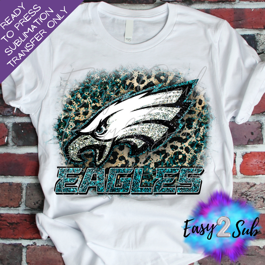 Eagles Sublimation Transfer Print, Ready To Press Sublimation Transfer, Image transfer, T-Shirt Transfer Sheet