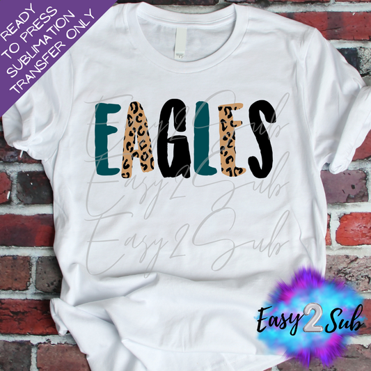 Eagles Sublimation Transfer Print, Ready To Press Sublimation Transfer, Image transfer, T-Shirt Transfer Sheet