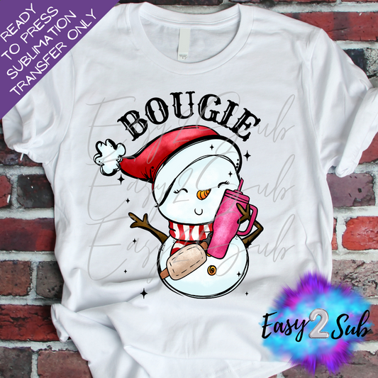 Bougie Sublimation Transfer Print, Ready To Press Sublimation Transfer, Image transfer, T-Shirt Transfer Sheet