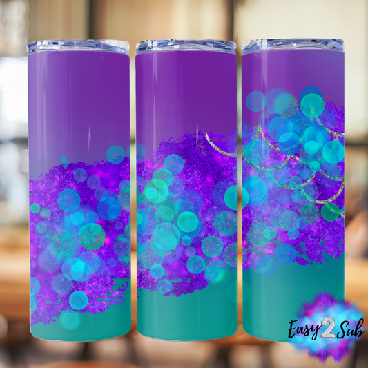 Mermaid Tumbler Transfer Print, Ready To Press Sublimation Transfer, Image transfer, Tumbler Transfer Sheet