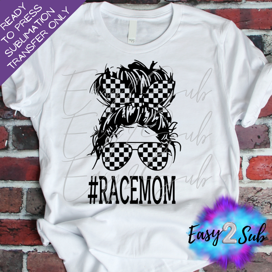 #Racemom Sublimation Transfer Print, Ready To Press Sublimation Transfer, Image transfer, T-Shirt Transfer Sheet