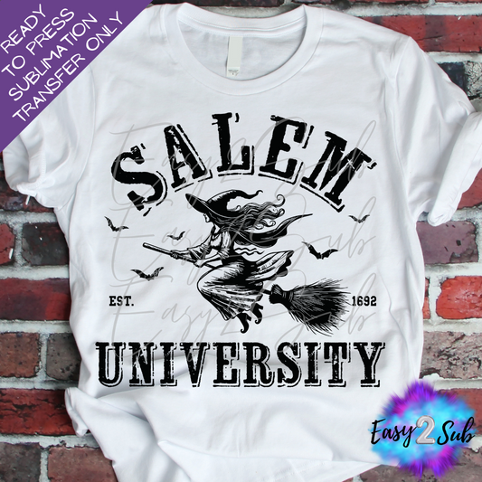 Salem University Sublimation Transfer Print, Ready To Press Sublimation Transfer, Image transfer, T-Shirt Transfer Sheet