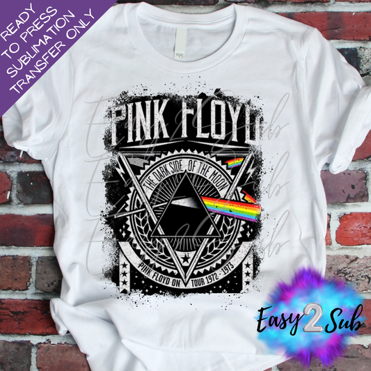 Pink Floyd Rock Band Sublimation Transfer Print, Ready To Press Sublimation Transfer, Image transfer, T-Shirt Transfer Sheet