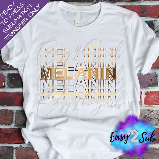 Melanin Sublimation Transfer Print, Ready To Press Sublimation Transfer, Image transfer, T-Shirt Transfer Sheet