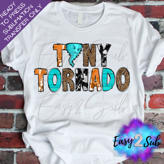 Tiny Tornado Sublimation Transfer Print, Ready To Press Sublimation Transfer, Image transfer, T-Shirt Transfer Sheet