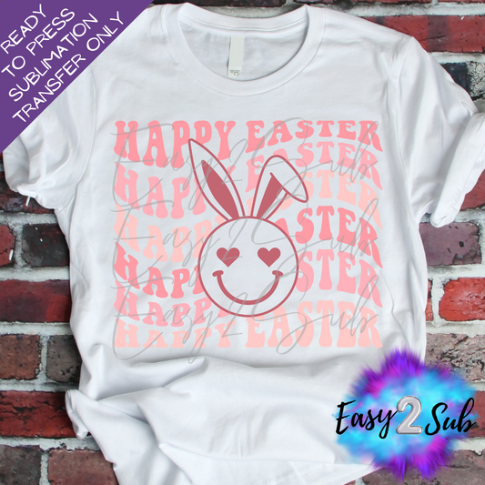 Happy Easter 3 Sublimation Transfer Print, Ready To Press Sublimation Transfer, Image transfer, T-Shirt Transfer Sheet