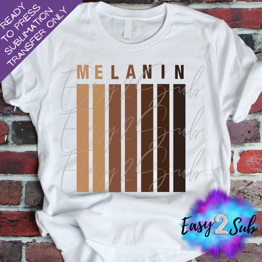 Melanin Shades Sublimation Transfer Print, Ready To Press Sublimation Transfer, Image transfer, T-Shirt Transfer Sheet