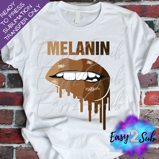 Melanin Lips Sublimation Transfer Print, Ready To Press Sublimation Transfer, Image transfer, T-Shirt Transfer Sheet